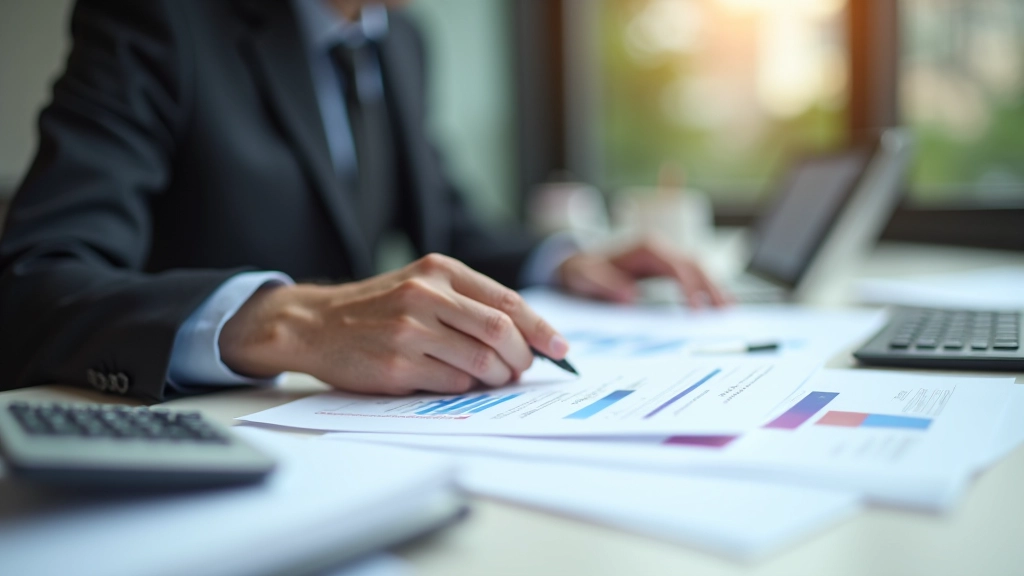 Státní rozpočet a finanční dokumenty na pracovním stole